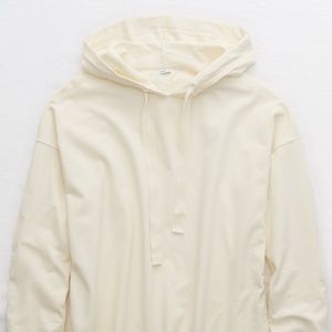 American Eagle Aerie Desert Hoodie - Cream